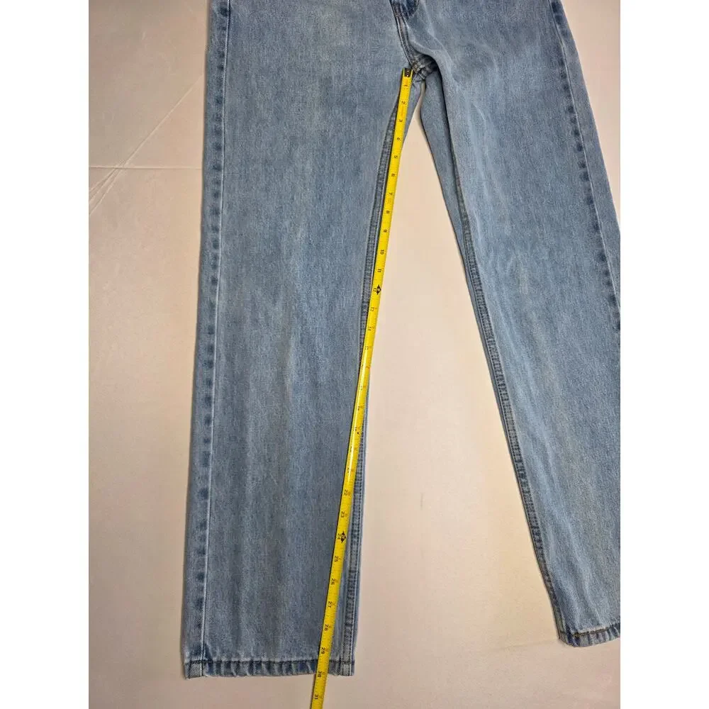 Levi's 505 light-wash straight-leg jeans Size 31